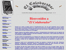 Tablet Screenshot of elcolaborador.com